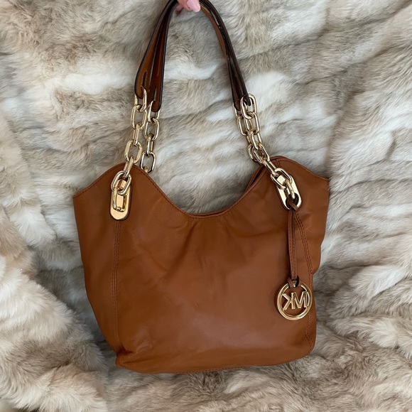 Michael Kors Bags Michael Kors Soft Leather Satchel Bag Purse